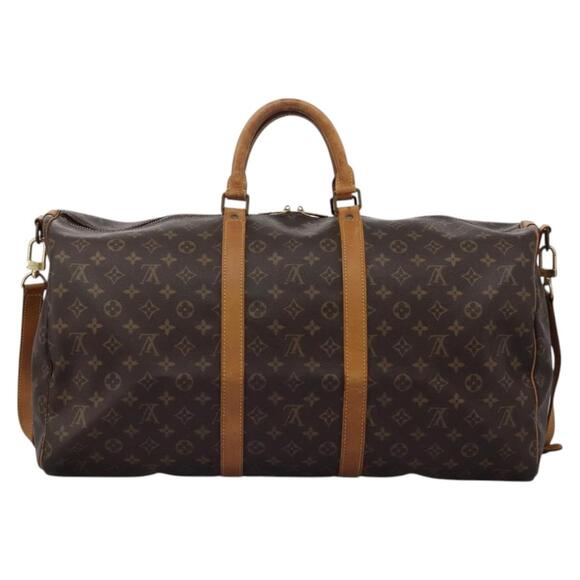 LOUIS VUITTON Monogram Keepall Bandouliere 55 Boston Bag M41414 - Picture 2 of 16